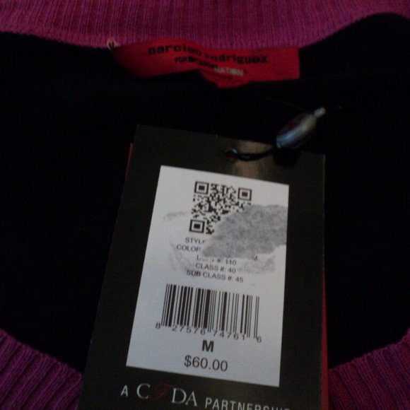 NEW Narciso Rodriguez Cardigan Sweater Front Snap - Picture 3 of 3